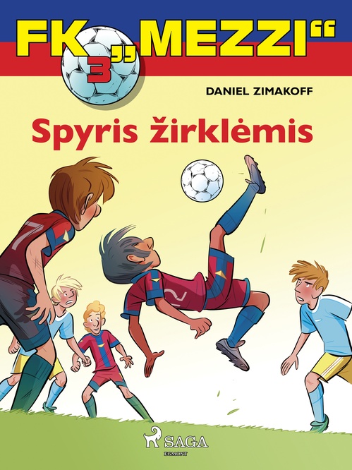 Couverture ebook de FK "Mezzi" 3. Spyris zirklemis, de Daniel Zimakoff