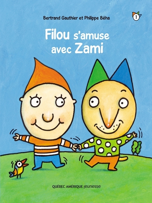 ebook cover of Filou et Zami 1 - Filou s'amuse avec Zami, by Philippe Béha, Bertrand Gauthier