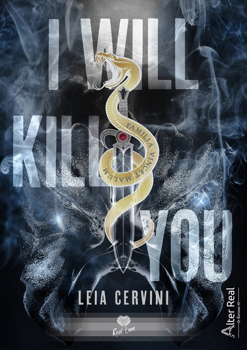 Couverture ebook de I Will Kill You, de Leia Cervini