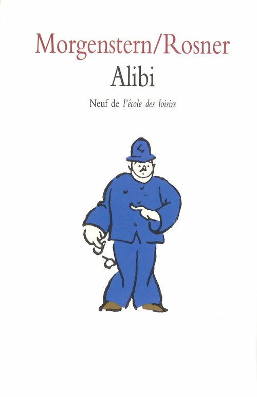 ebook cover of Alibi, by Susie Morgenstern