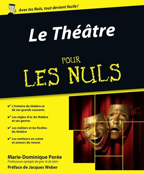 ebook cover of Le théatre pour les nuls, by Marie-dominique Porée-rongier