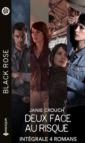 Couverture ebook de Deux face au risque - Série intégrale, de Janie Crouch