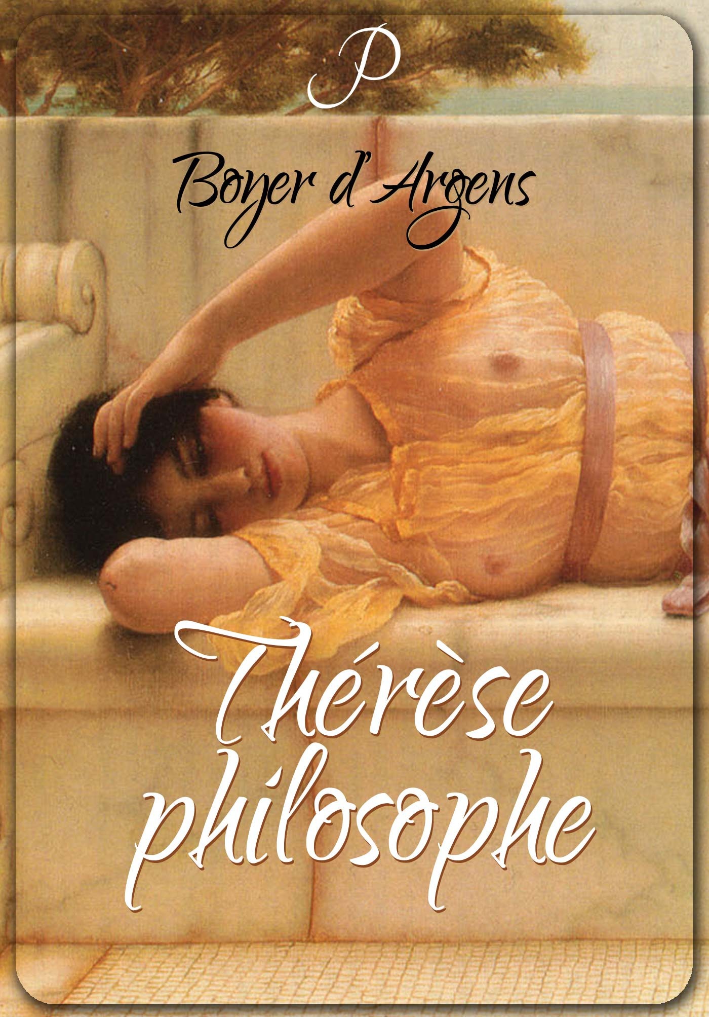 Couverture ebook de Thérèse philosophe, de Boyer d'Argens