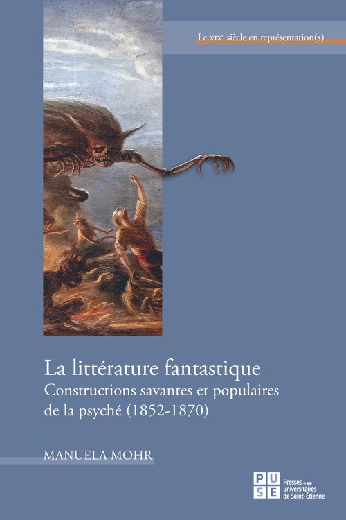 ebook cover of La littérature fantastique, by Manuela Mohr