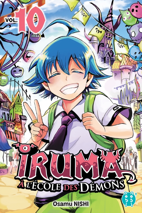 ebook cover of Iruma à l'école des démons T10, by Osamu Nishi