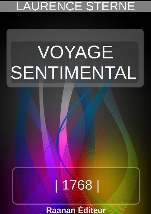 Couverture ebook de Voyage sentimental, de Laurence Sterne