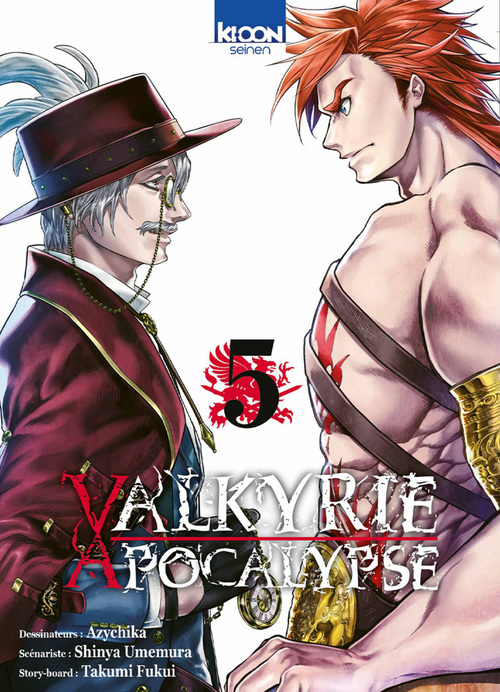 ebook cover of Valkyrie Apocalypse T05, by Takumi Fukui
