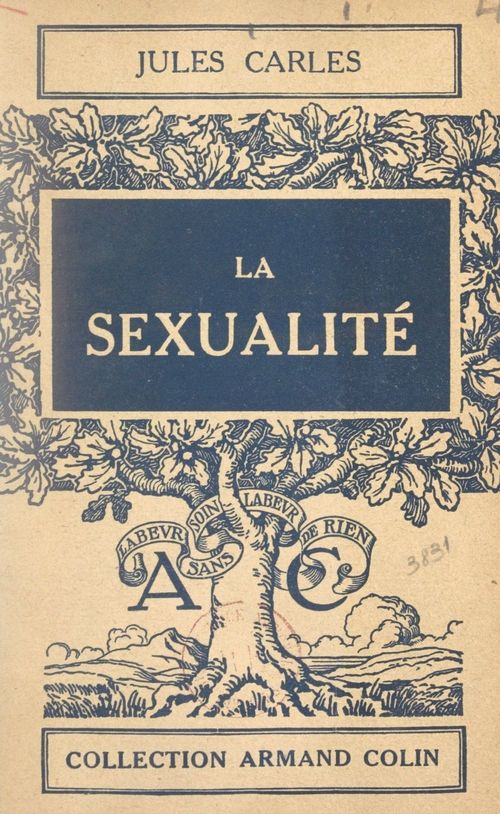ebook cover of La sexualité, by Jules Carles