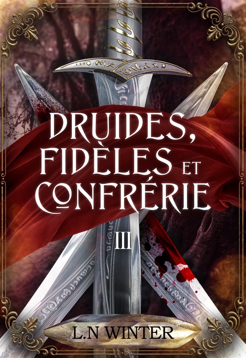 ebook cover of La guerre des druides, by L. N. Winter