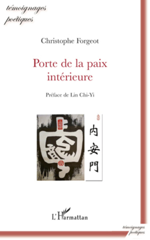 Couverture ebook de Porte de la paix intérieure, de Christophe Forgeot