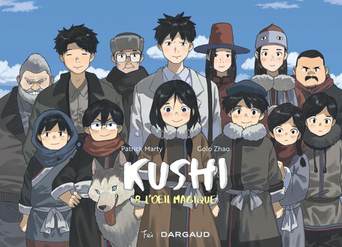 Couverture ebook de Kushi - Tome 8 - L'oeil magique, de Patrick Marty
