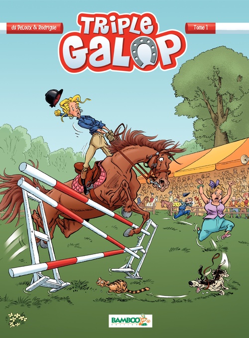 ebook cover of Triple Galop - Tome 1, by Michel Rodrigue, Benoît Du Peloux
