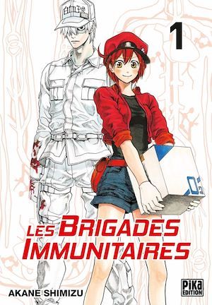 ebook cover of Les brigades Immunitaires T01, by Akane Shimizu