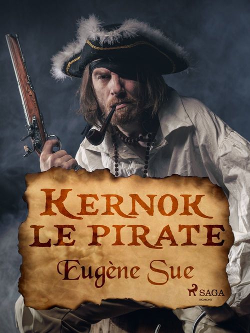 ebook cover of Kernok le pirate, by Eugene Sue