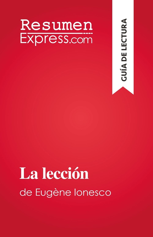 ebook cover of La lección, by Baptiste Frankinet, Juan Lopez
