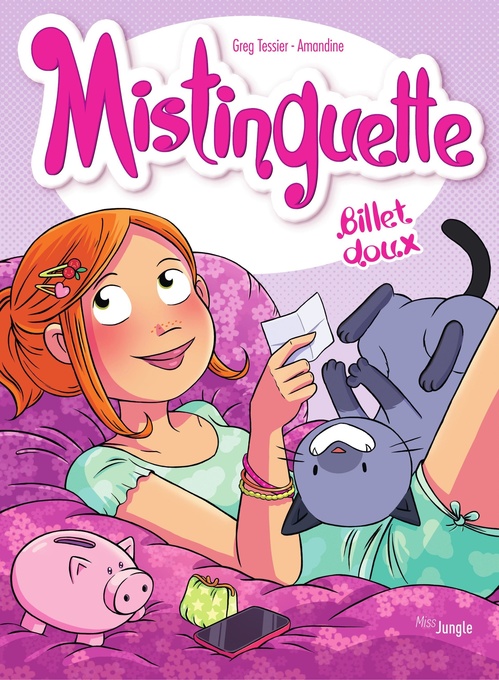 ebook cover of Mistinguette - Tome 16 - Billet doux, by Greg Tessier, Amandine