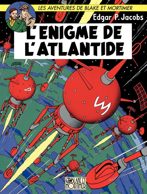 Couverture ebook de Blake et Mortimer - Tome 7 - L'Énigme de l'Atlantide, de Edgar Pierre Jacobs