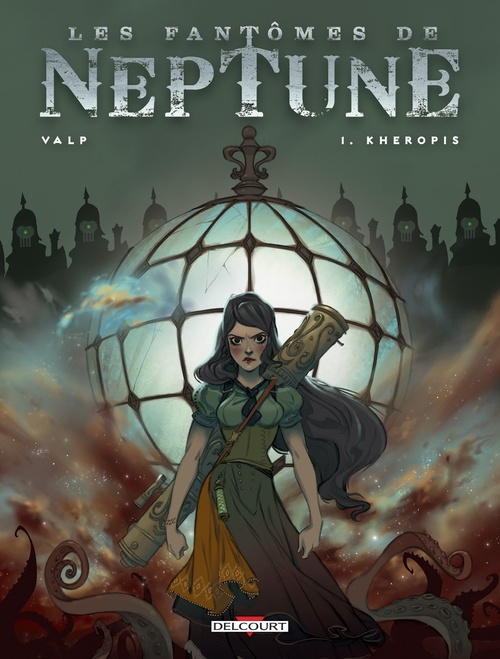 Couverture ebook de Les fantômes de Neptune T01 - Kheropis, de  Valp