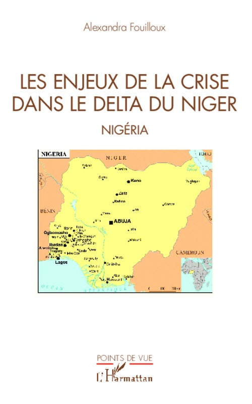 Couverture ebook de Les enjeux de la crise dans le delta du Niger, de Alexandra Fouilloux