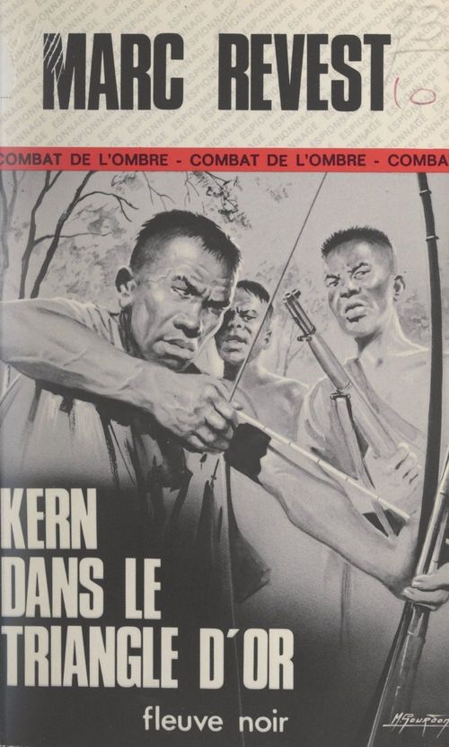 Couverture ebook de Kern dans le triangle d'or, de Marc Revest