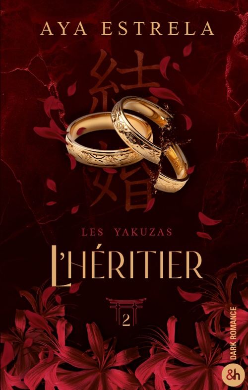 Couverture ebook de L'héritier - Les Yakuzas T2, de Aya Estrela