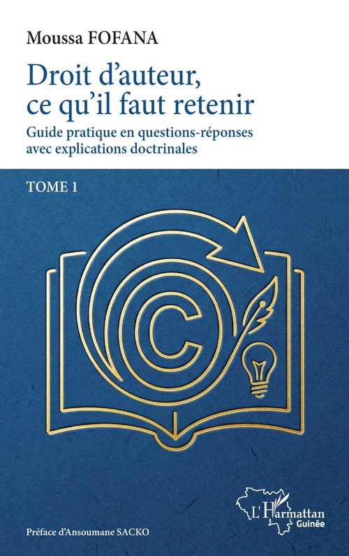 ebook cover of Droit d'auteur, ce qu'il faut retenir, by Moussa Fofana