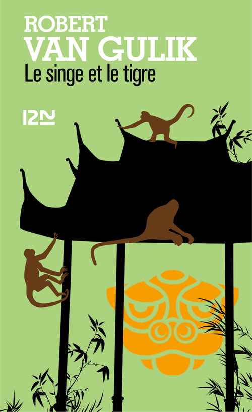 Couverture ebook de Le singe et le tigre, de Robert Van Gulik