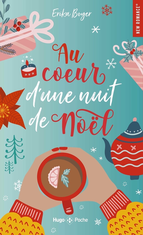 ebook cover of Au coeur d'une nuit de Noël, by Erika Boyer