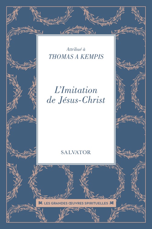 Couverture ebook de L'imitation de Jésus-Christ, de Thomas A. Kempis