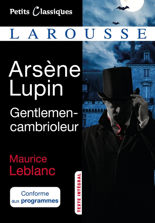 Couverture ebook de Arsène Lupin, gentleman cambrioleur, de Maurice Leblanc
