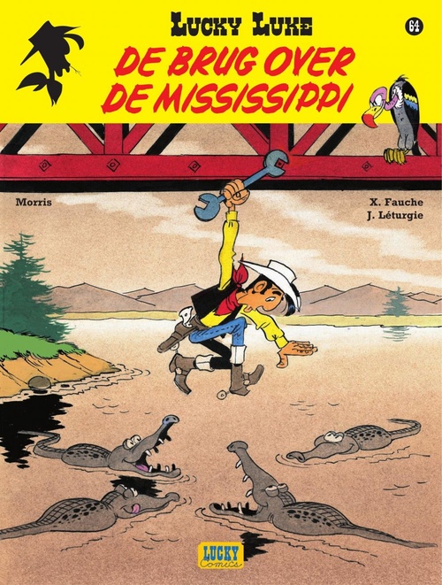 Couverture ebook de De brug over de Mississippi, de Fauche, Jean Leturgie