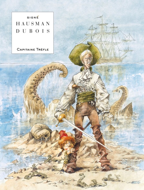 Couverture ebook de Capitaine Trèfle, de Pierre Dubois, René Hausman