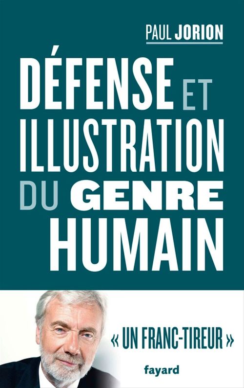 Couverture ebook de Défense et illustration du genre humain, de Paul Jorion