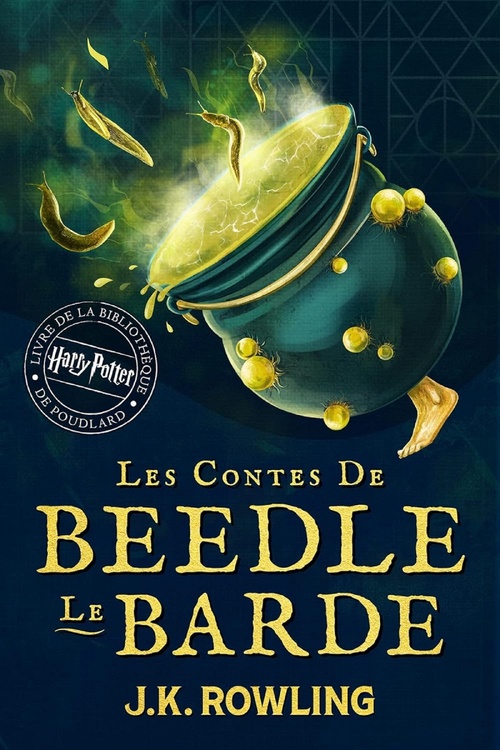 Couverture ebook de Les Contes de Beedle le Barde, de J. K. Rowling