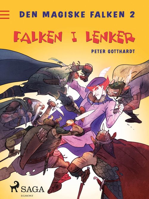 ebook cover of Den magiske falken 2 - Falken i lenker, by Peter Gotthardt