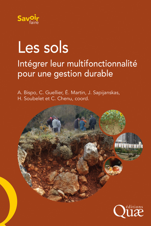 Couverture ebook de Les sols, de Jurgis Sapijanskas, Helene Soubelet, Antonio Bispo, Claire Chenu, Camille Guellier