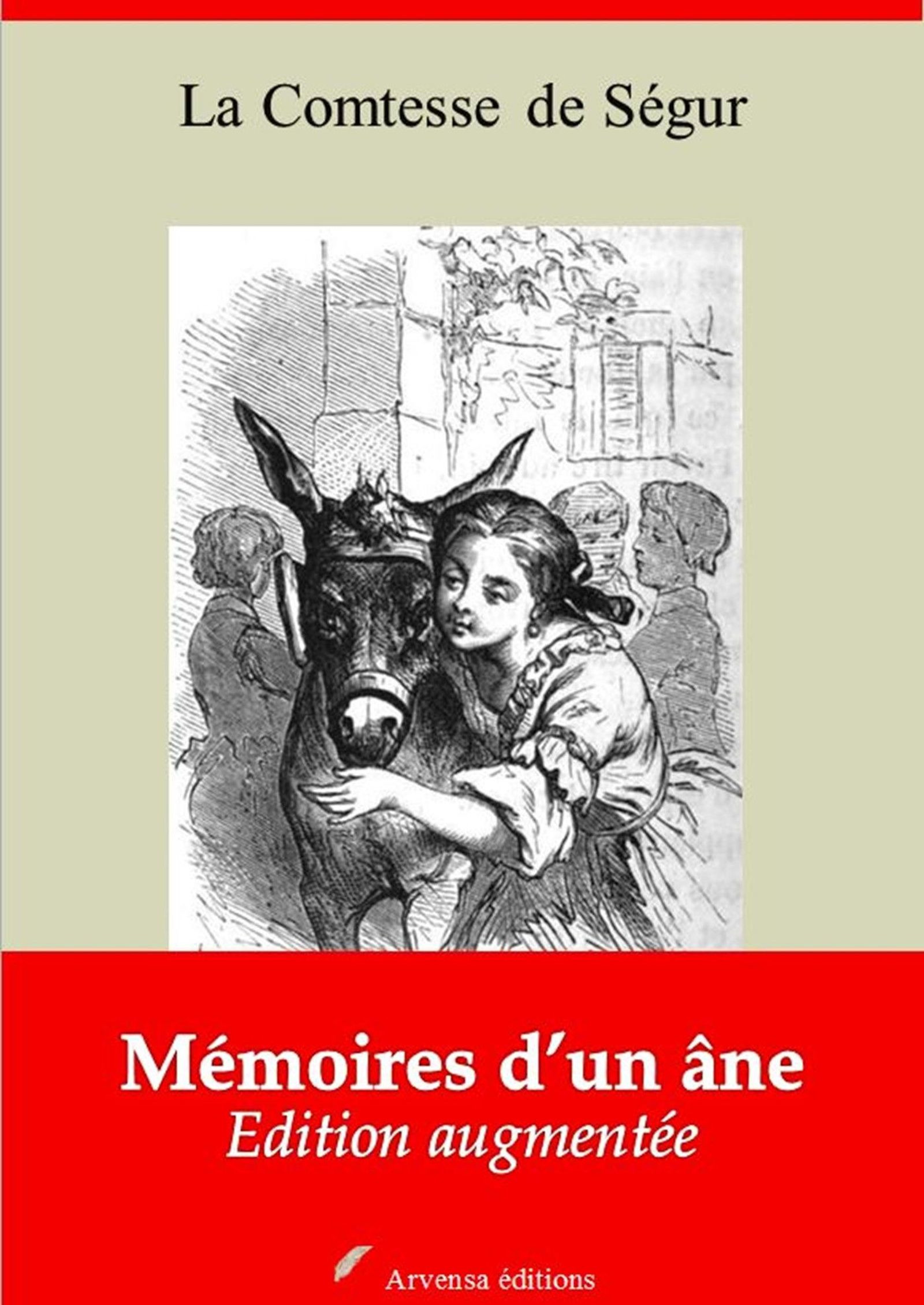 Couverture ebook de Mémoires d´un âne - suivi d'annexes, de Sophie de Ségur