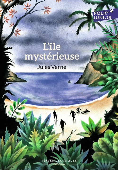 Couverture ebook de L'Île mystérieuse, de Jules Verne