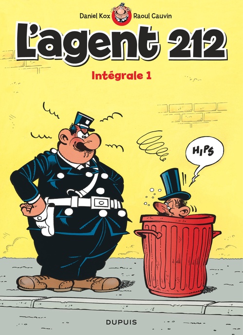 Couverture ebook de L'agent 212 - Intégrale - Tome 1, de Cauvin