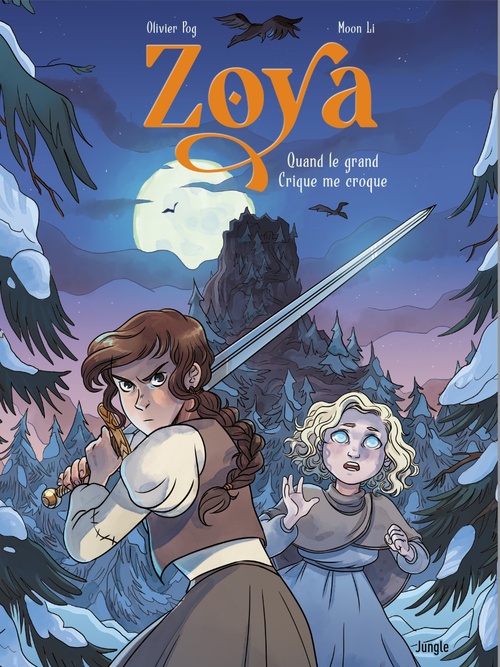 Couverture ebook de Zoya - Quand le grand crique me croque, de Moon Li, Olivier Pog