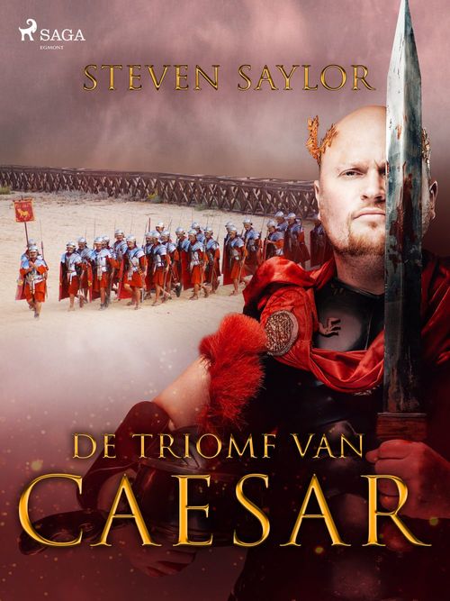 Couverture ebook de De triomf van Caesar, de Steven Saylor