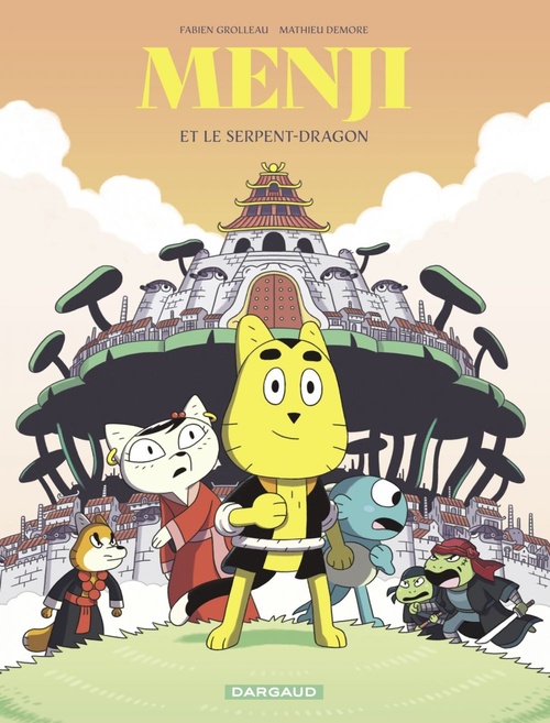 ebook cover of Menji - Tome 1 - Menji et le serpent dragon, by Fabien Grolleau