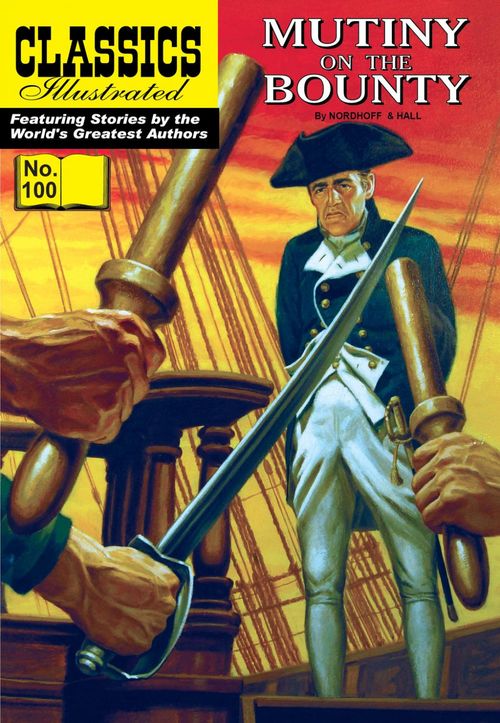 Couverture ebook de Mutiny on the Bounty, de Charles Nordhoff