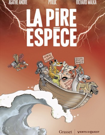 Couverture ebook de La Pire Espèce, de Ptiluc, Tiéko