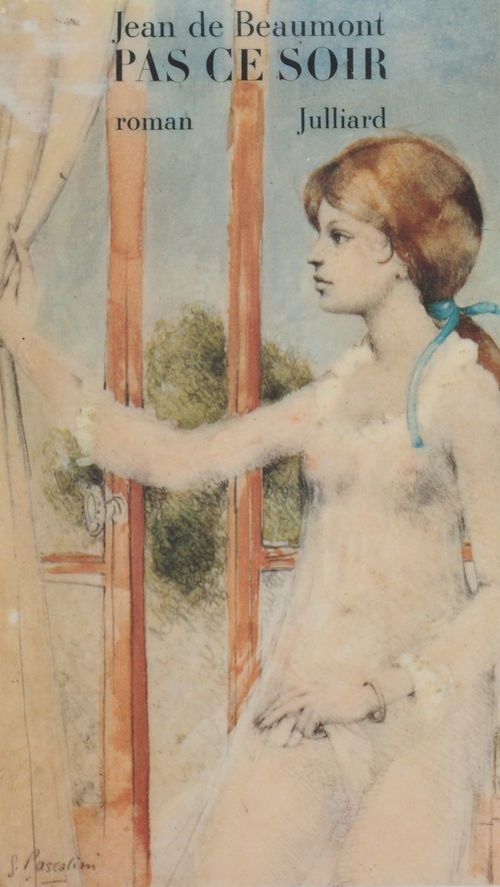 ebook cover of Pas ce soir, by Jean de Beaumont