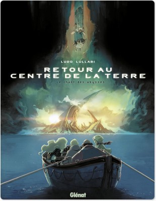 ebook cover of Retour au centre de la Terre - Tome 01, by Ludo Lullabi