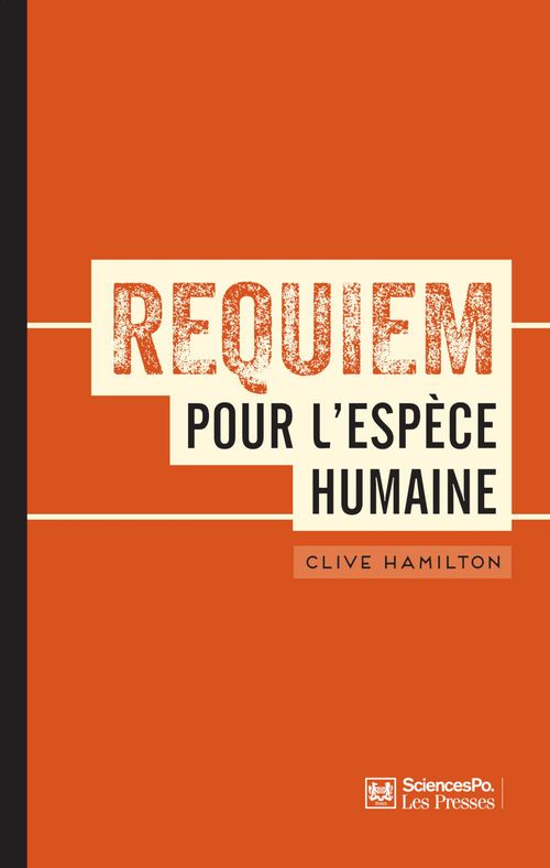 Couverture ebook de Requiem pour l'espèce humaine, de Clive Hamilton