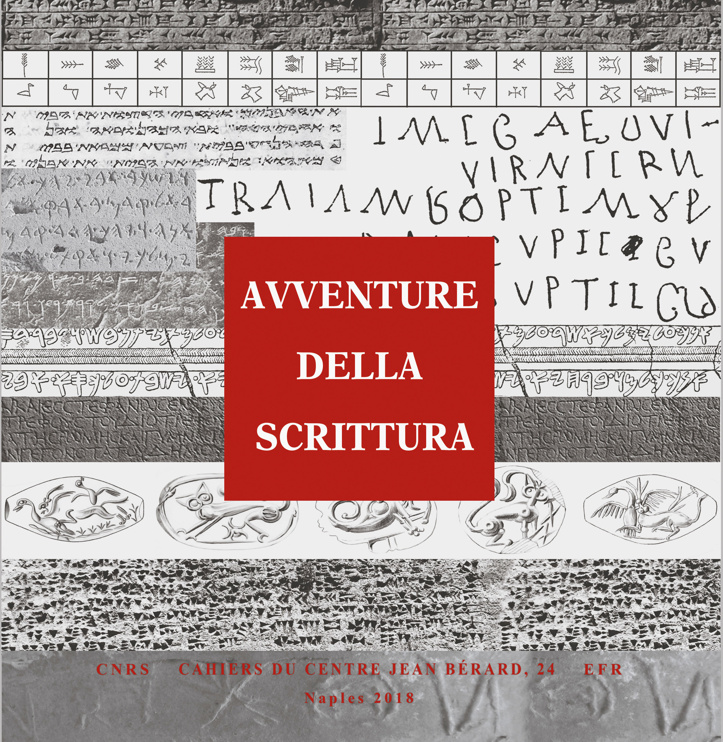 Couverture ebook de Avventure della scrittura, de Pierobon Benoit R.