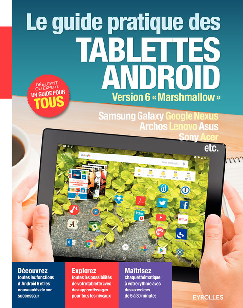 Couverture ebook de Le guide pratique des tablettes Android, de Fabrice Neuman