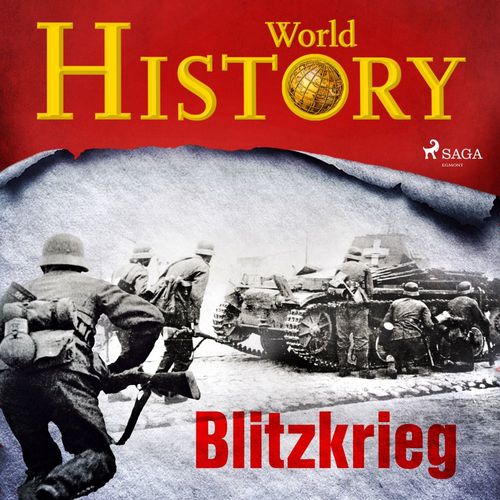 audiobook cover of Blitzkrieg , by World History